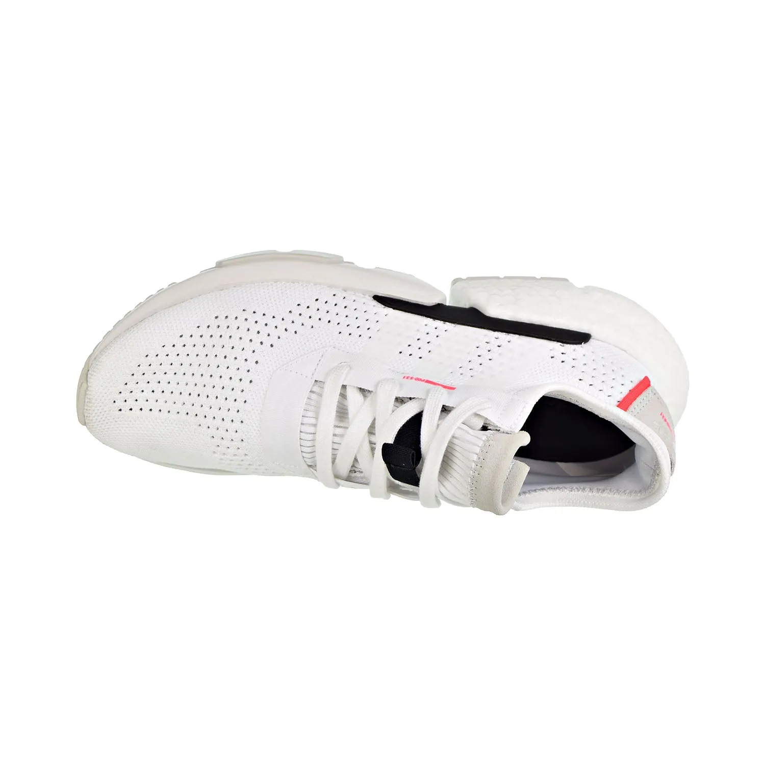 Adidas POD-S3.1 Mens Shoes Cloud White/Shock Red
