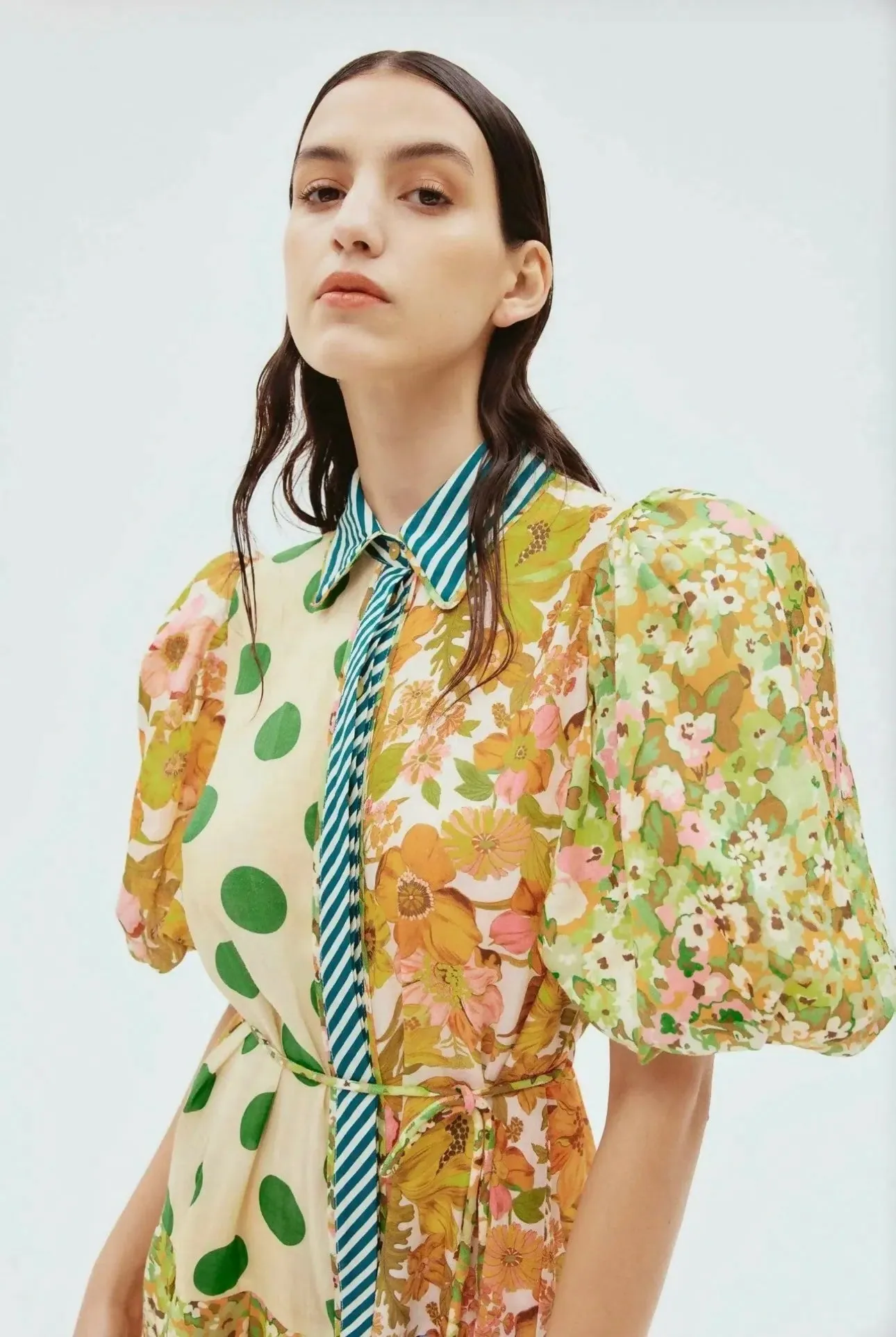 Alemais Finn Shirtdress Multi Floral Size 8, 14