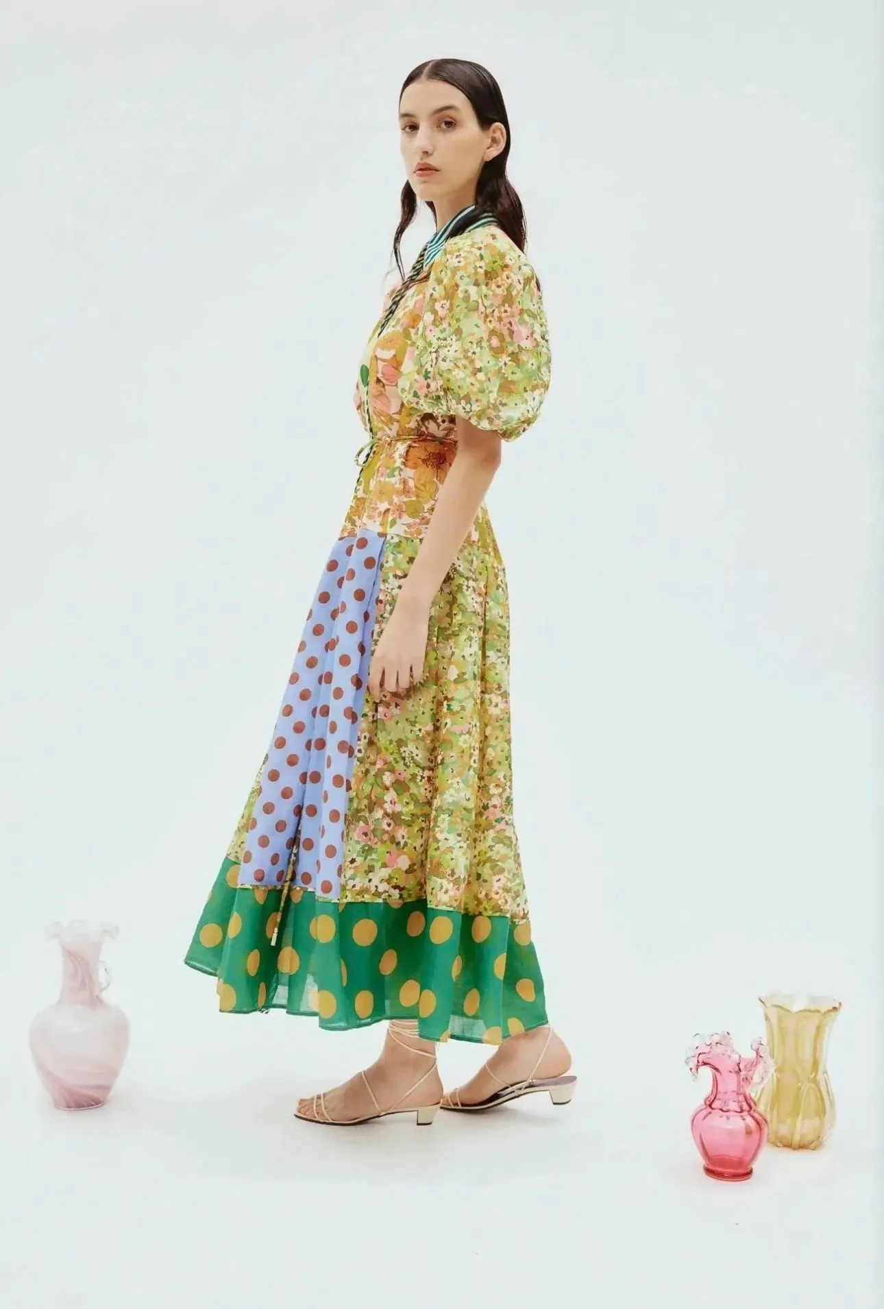 Alemais Finn Shirtdress Multi Floral Size 8, 14