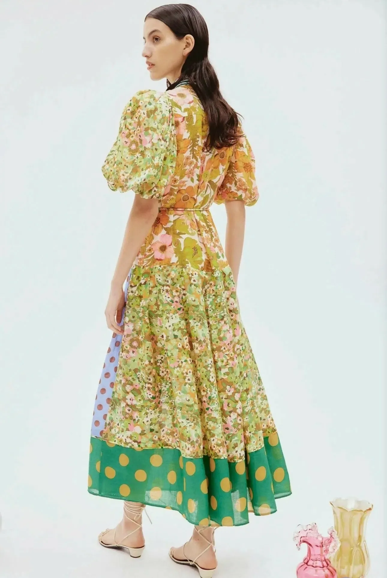 Alemais Finn Shirtdress Multi Floral Size 8, 14