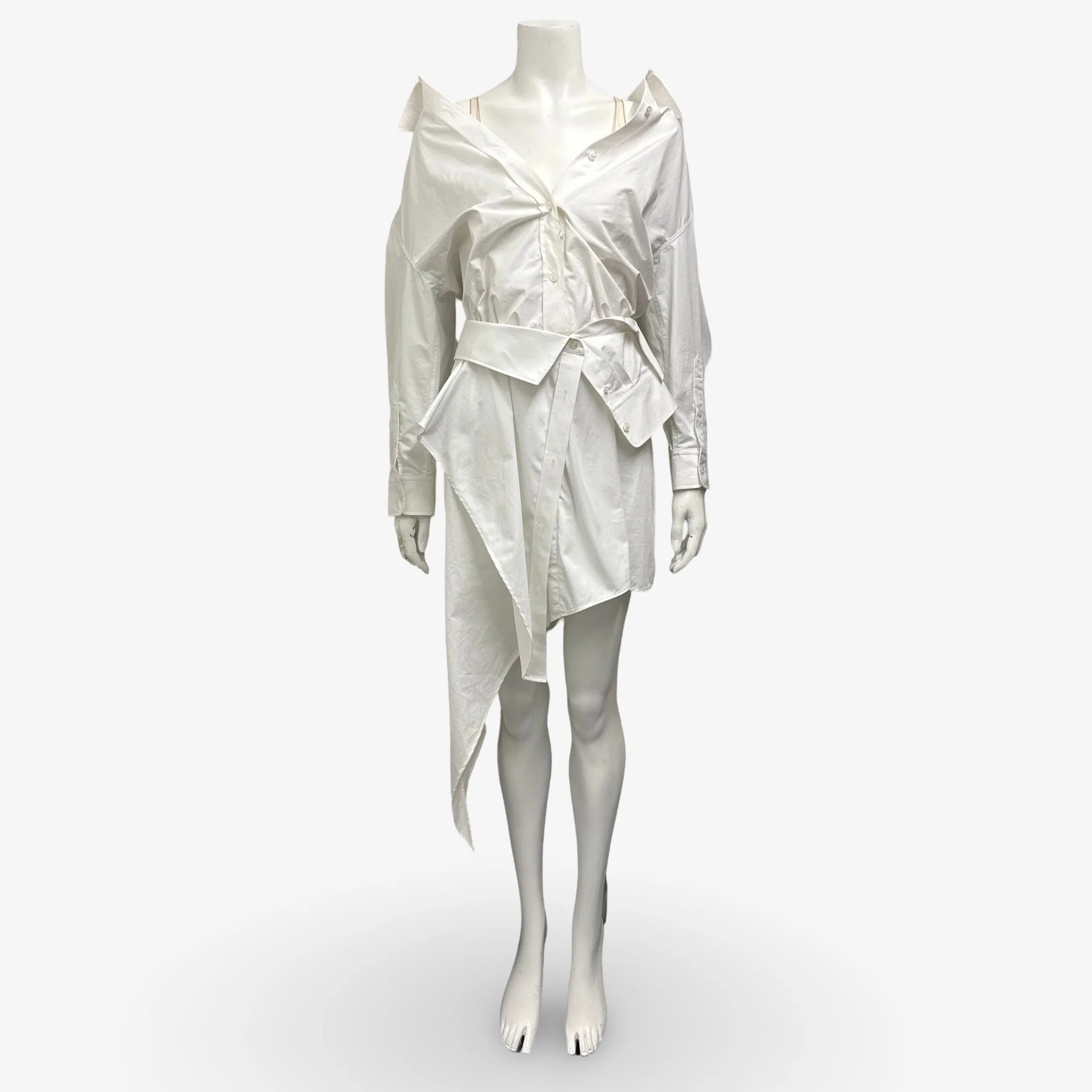 Alexander Wang White Shirt Dress