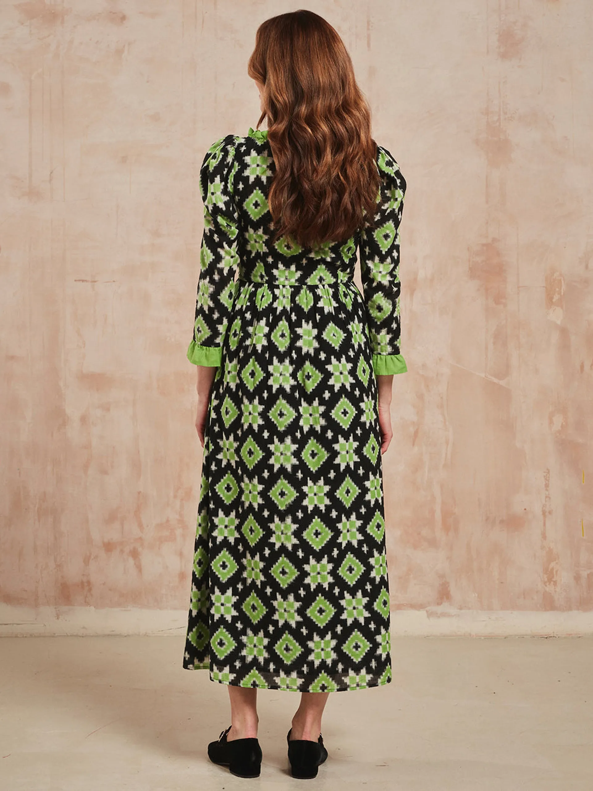 Apple ikat Polly dress