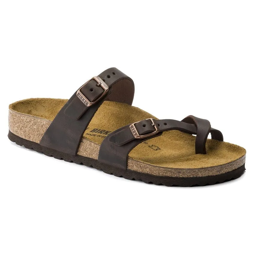 Birkenstock Mayari Sandals- Habana Oiled Leather