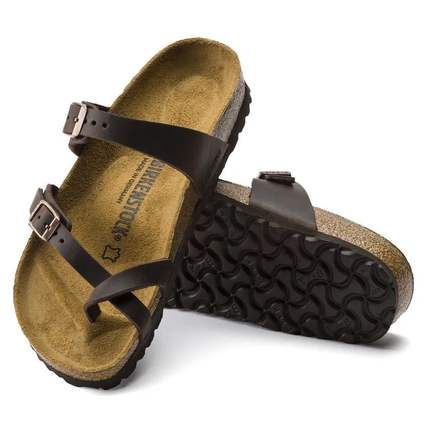 Birkenstock Mayari Sandals- Habana Oiled Leather