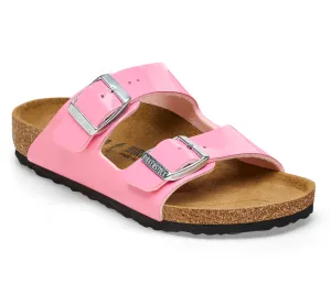 Birkenstock Womens Sandal Arizona BS Patent Candy Pink/Black