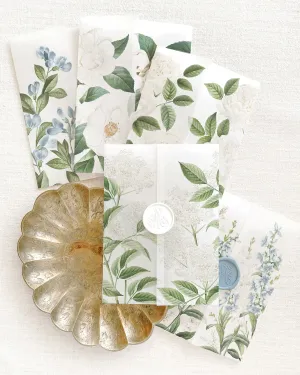 Botanical Vellum Covers