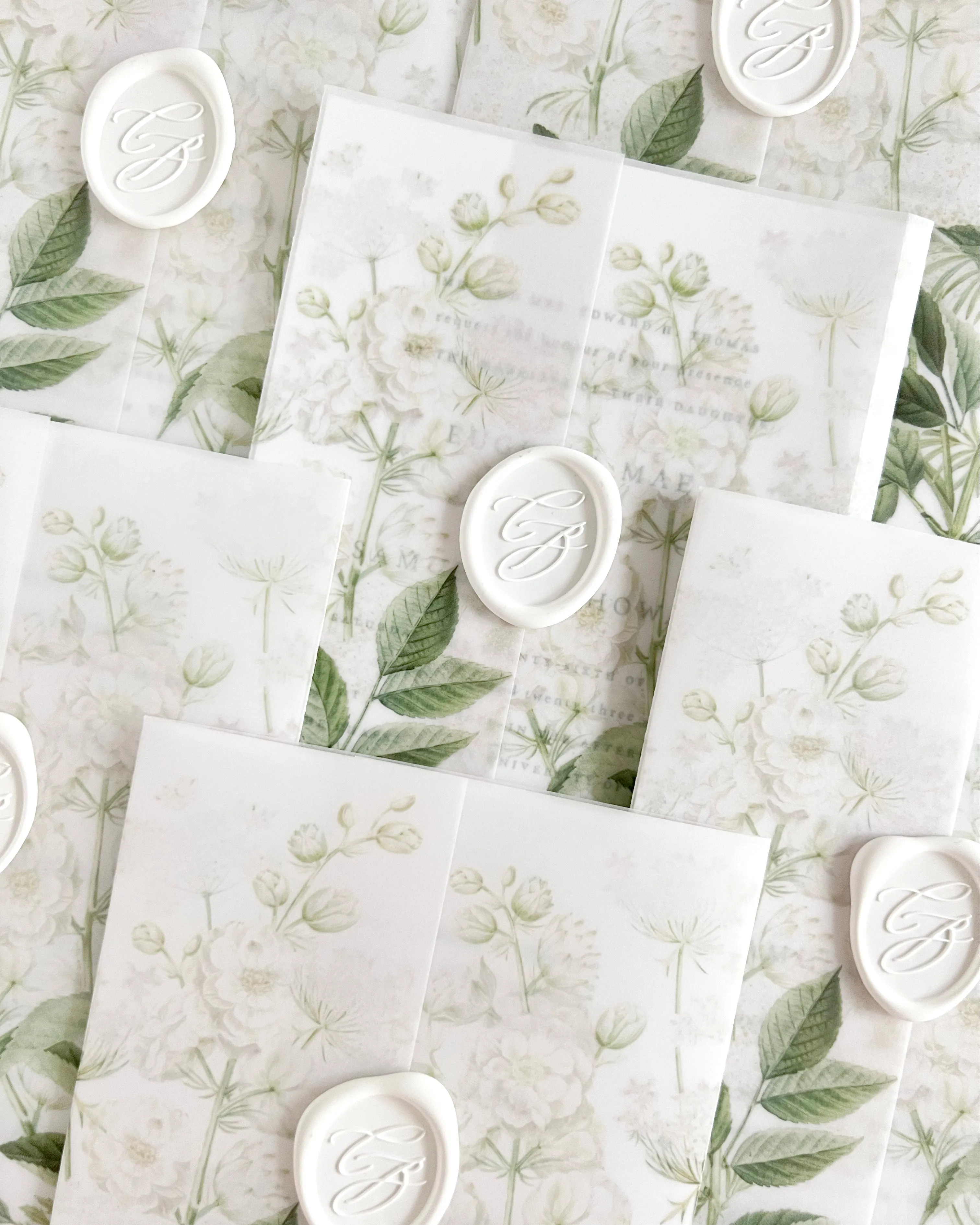 Botanical Vellum Covers