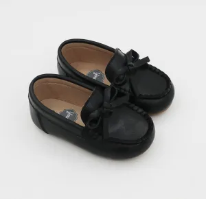 Boy Moccasins Black