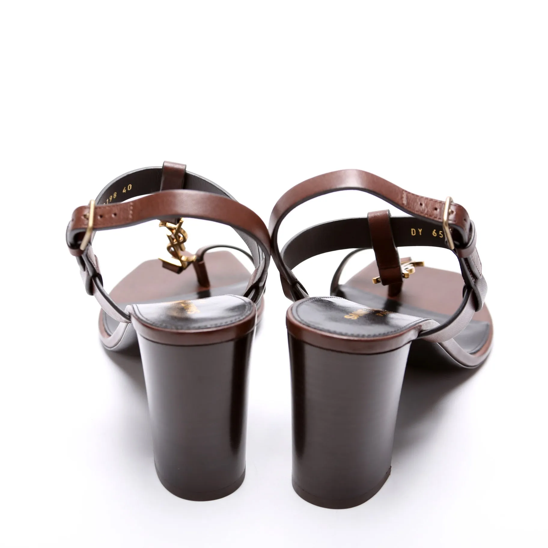 Cassandra 75MM Block Sandals Size 40