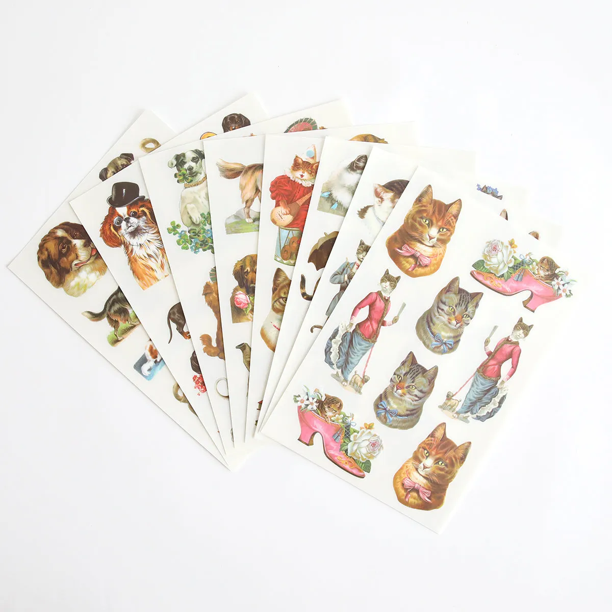 Cute Pet Rub On Transfers