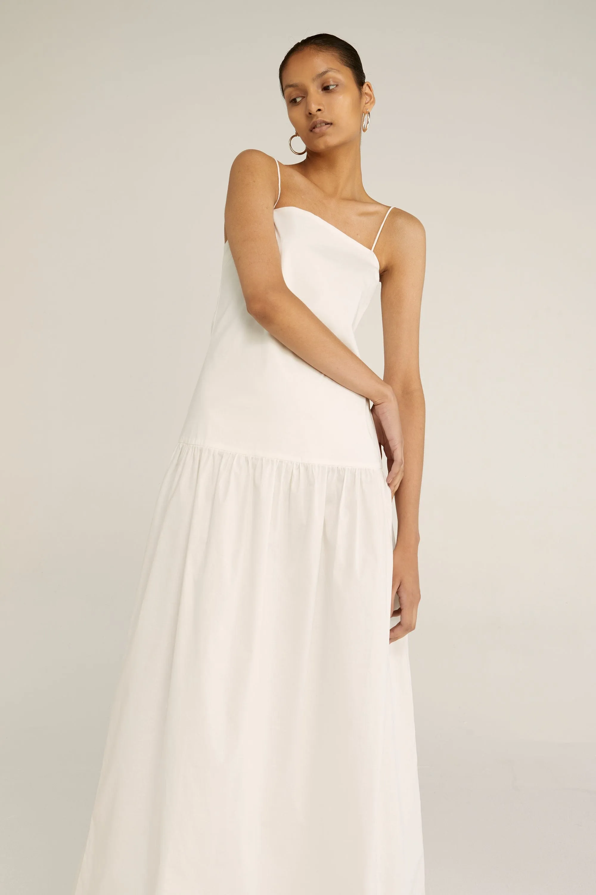 GARDEN PARTY SUN DRESS | WHITE