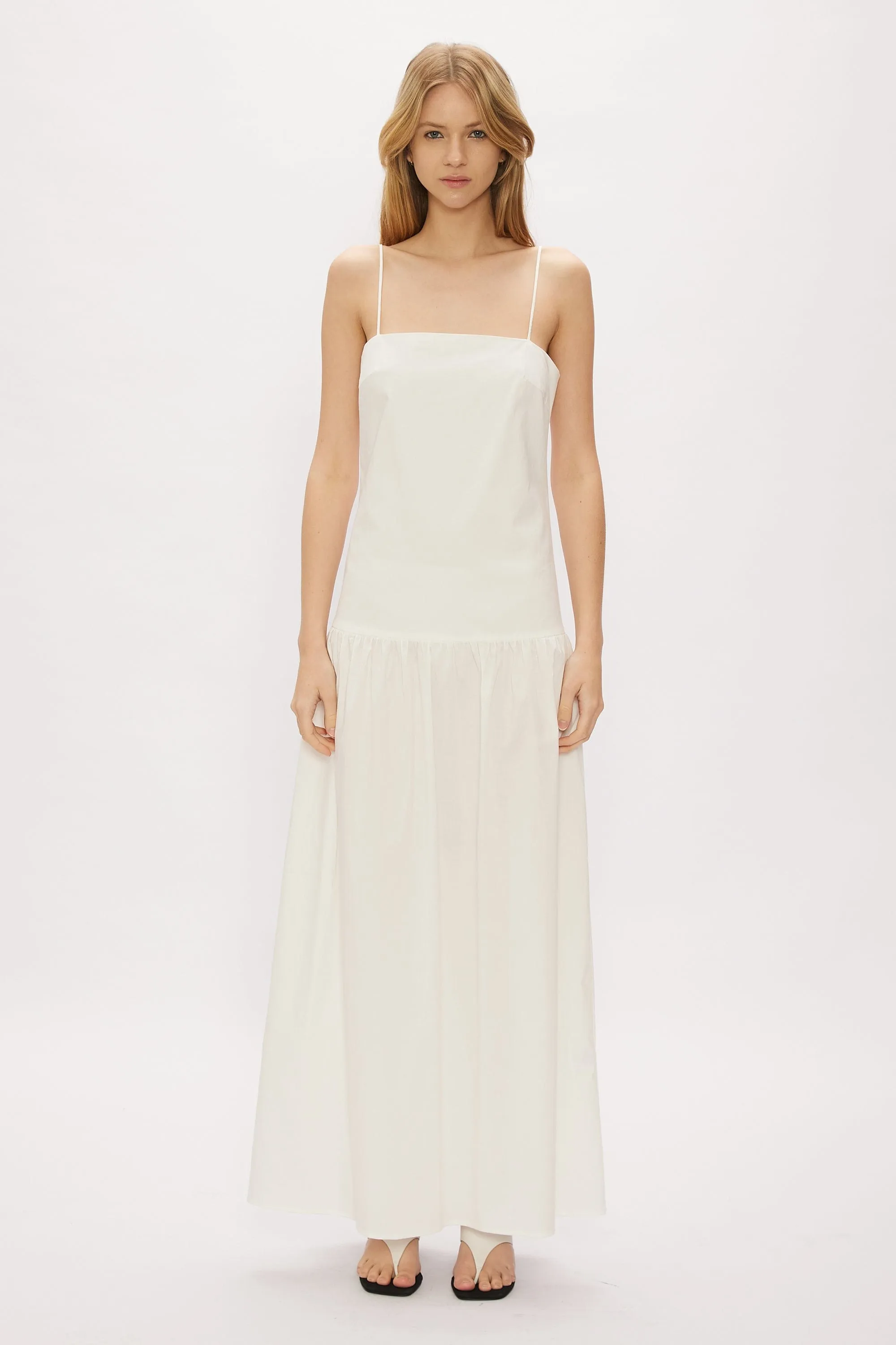 GARDEN PARTY SUN DRESS | WHITE