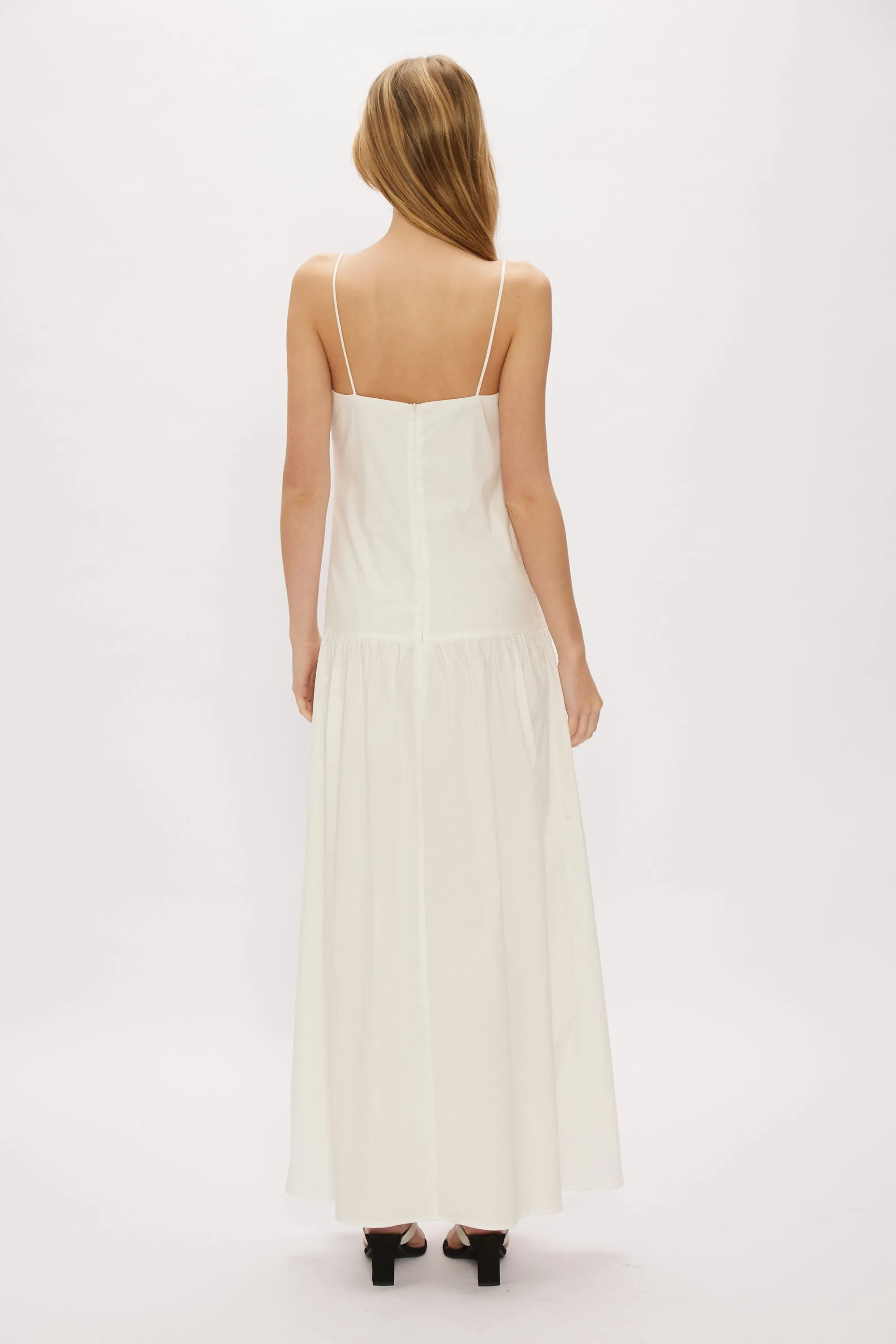 GARDEN PARTY SUN DRESS | WHITE