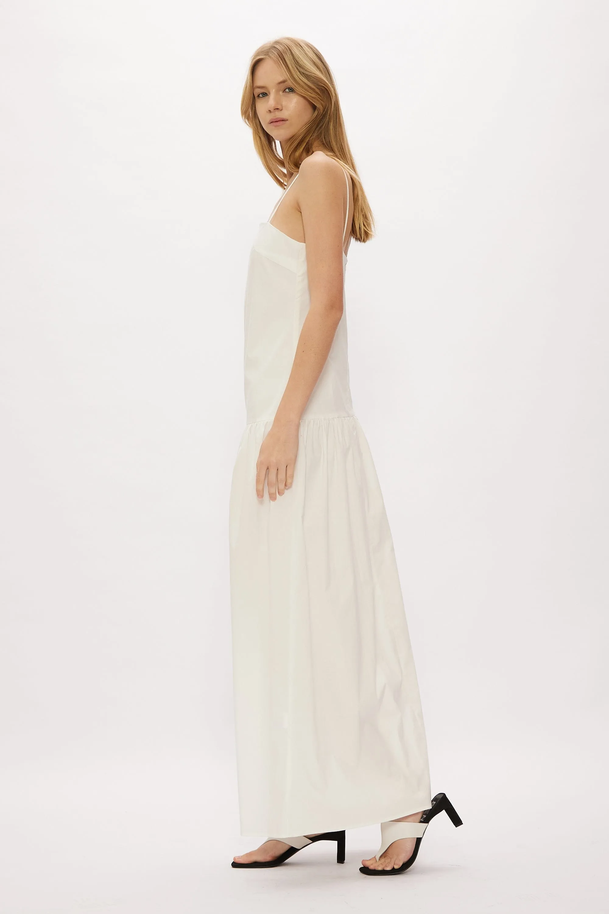 GARDEN PARTY SUN DRESS | WHITE
