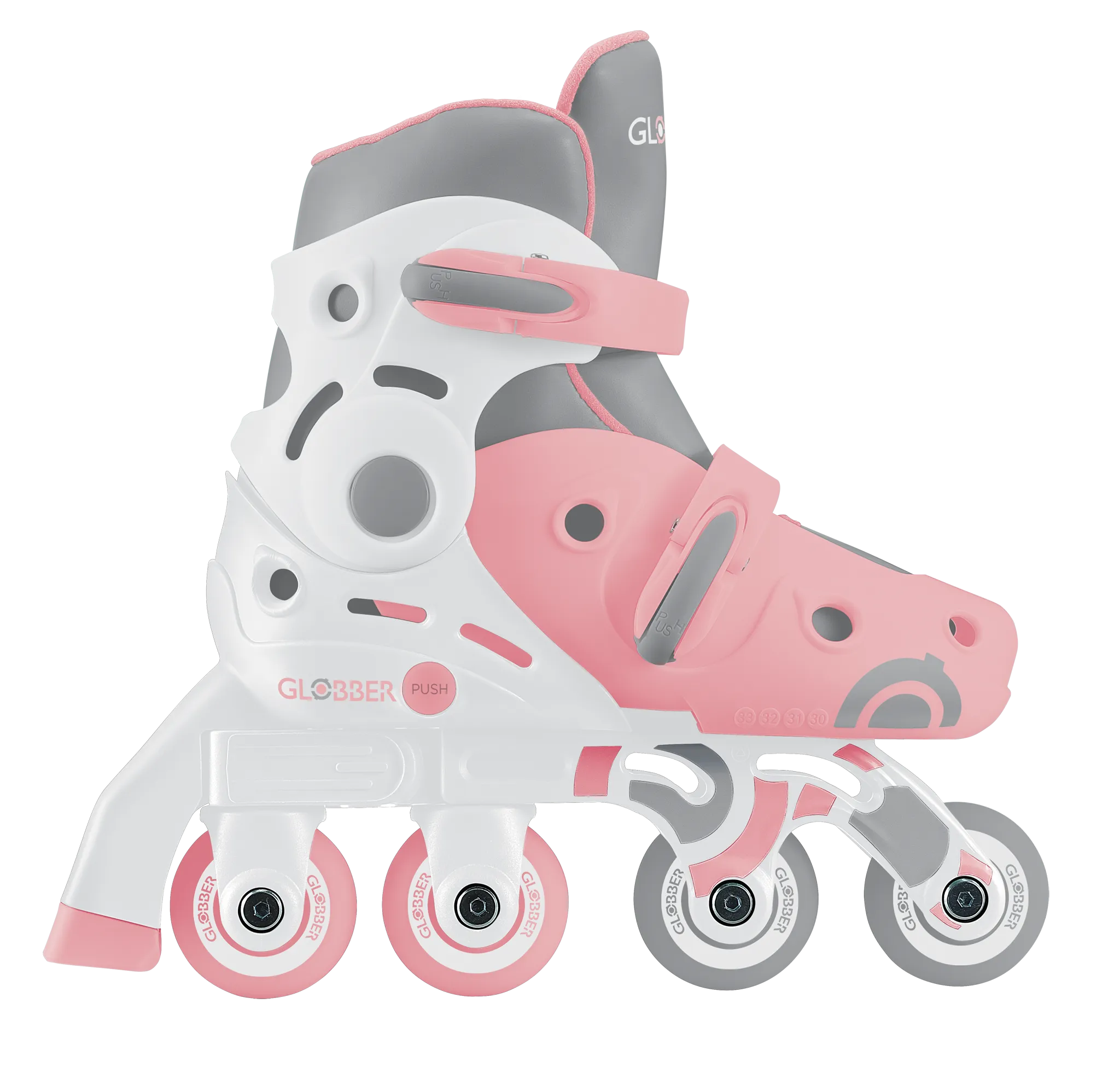 Globber Learning Roller Skates 2 in 1 (Size EU 30-33)