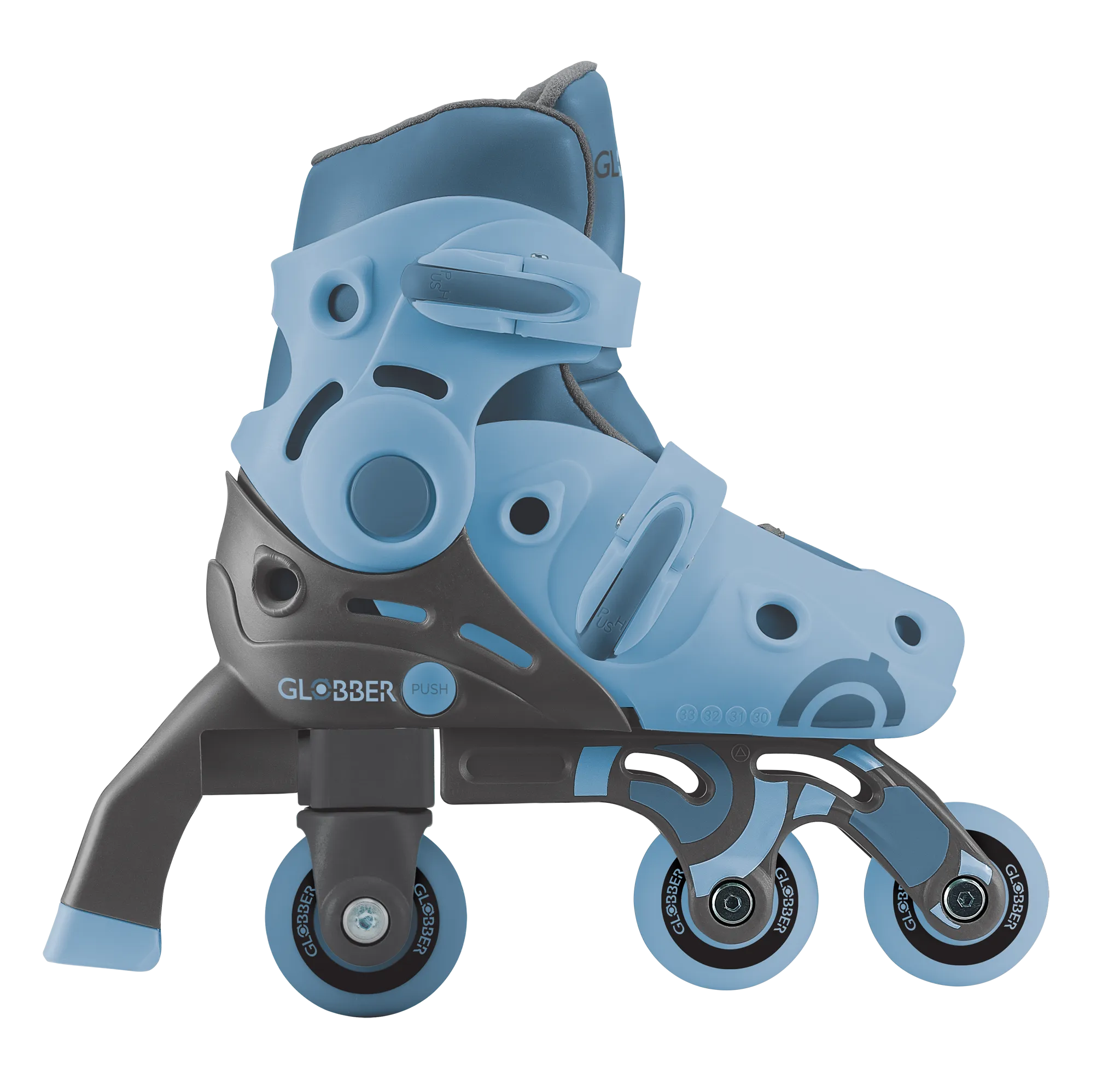Globber Learning Roller Skates 2 in 1 (Size EU 30-33)