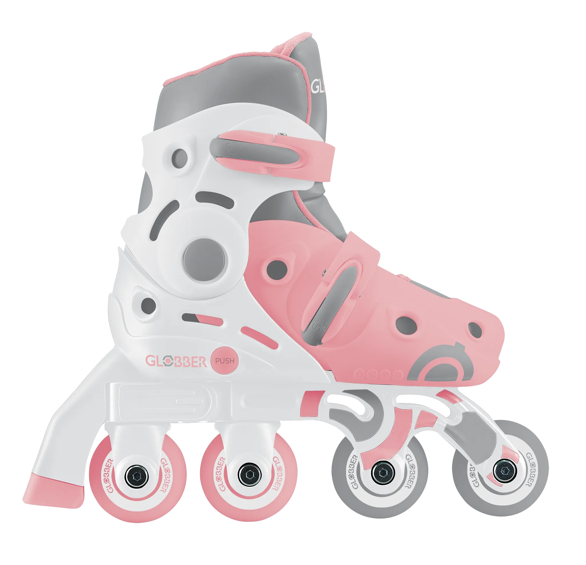 Globber Learning Roller Skates 2 in 1 (Size EU 30-33)