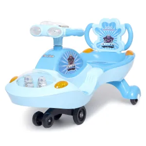 Her Home Galaxy - DX Twist and Swing Magic Car Ride On for Kids with Double Music and Lights for Boys and Girls ( 1 Year to 4 Years)