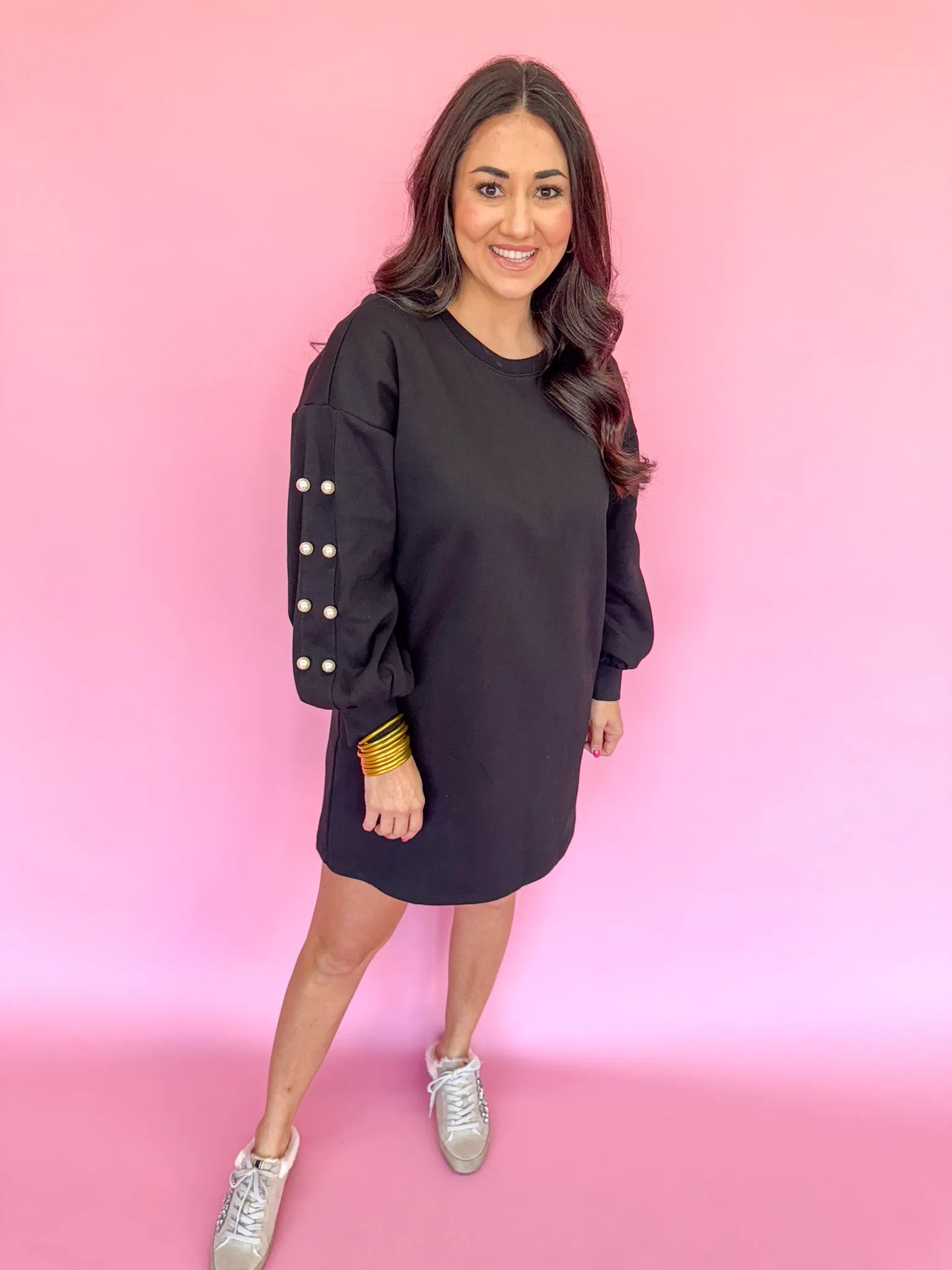 Hidden Gem Dress - Black