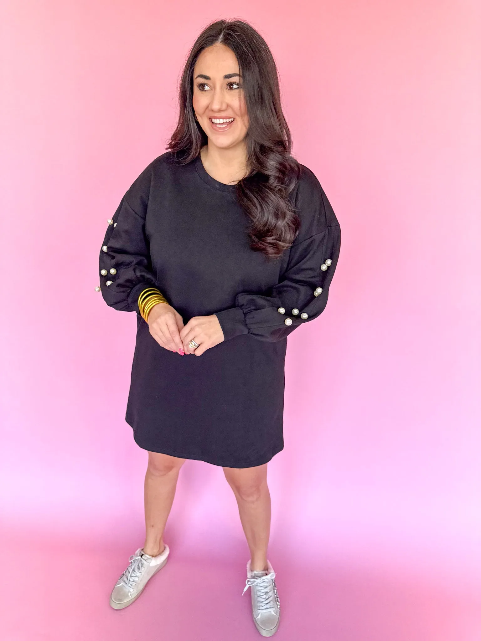 Hidden Gem Dress - Black