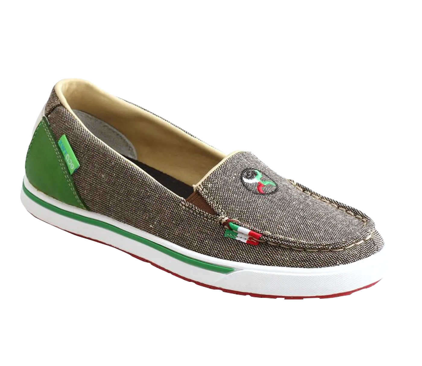 Hooey Ladies Loper Mexican Heritage Slip On Shoe WHYC028