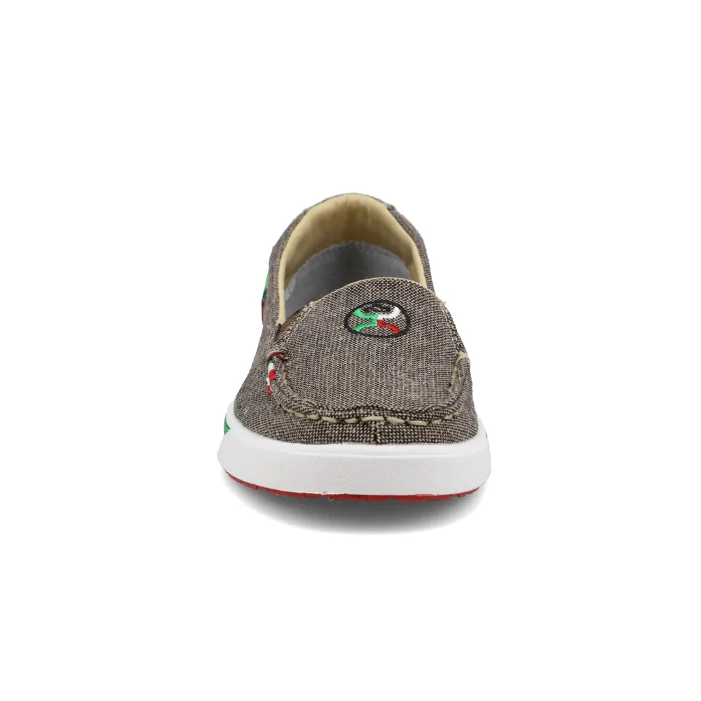 Hooey Ladies Loper Mexican Heritage Slip On Shoe WHYC028
