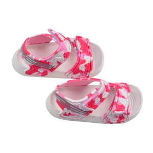 JESPRING Camouflage Sandal (Fuchsia & White)