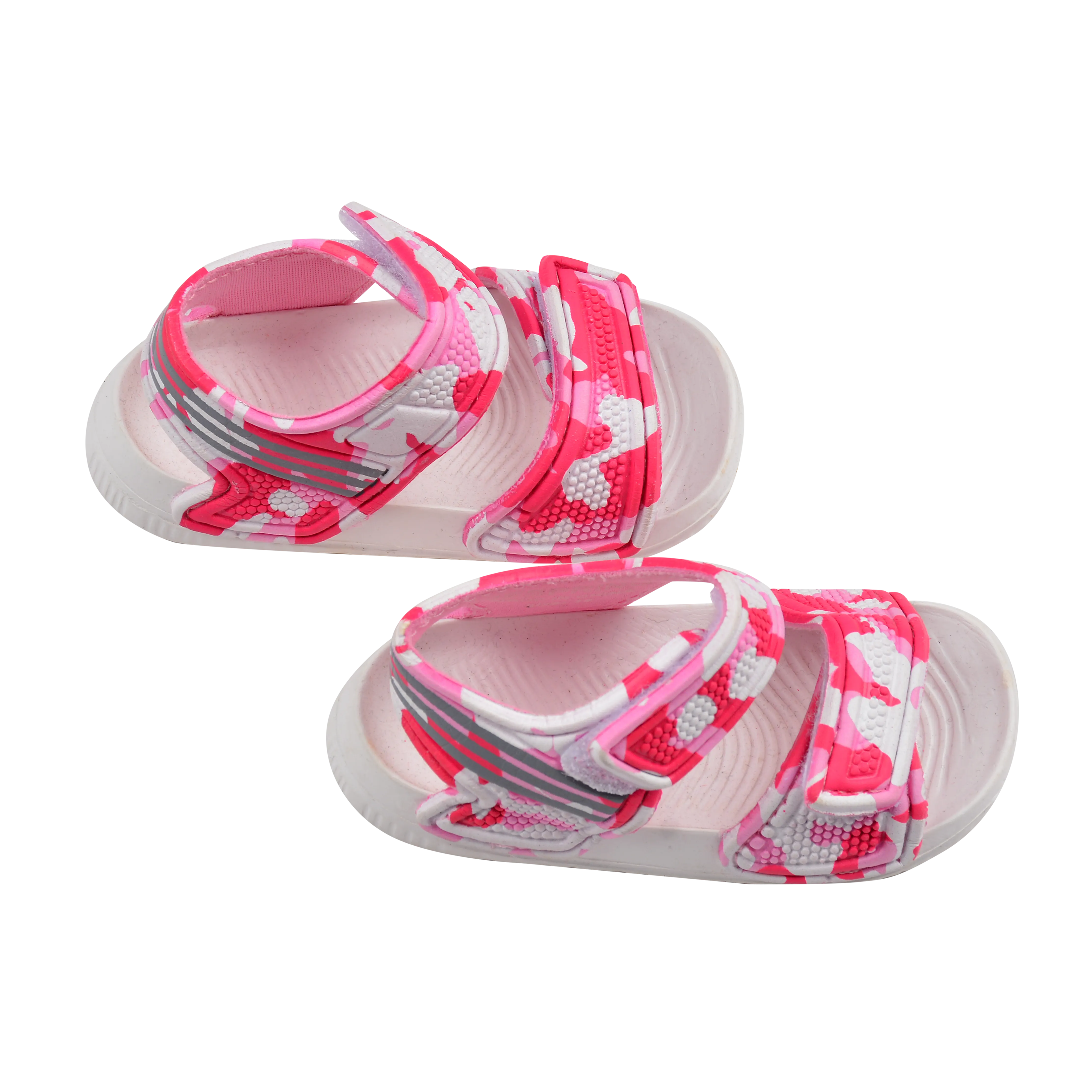 JESPRING Camouflage Sandal (Fuchsia & White)
