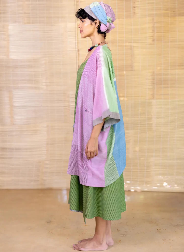 Kelp Slip Dress Set