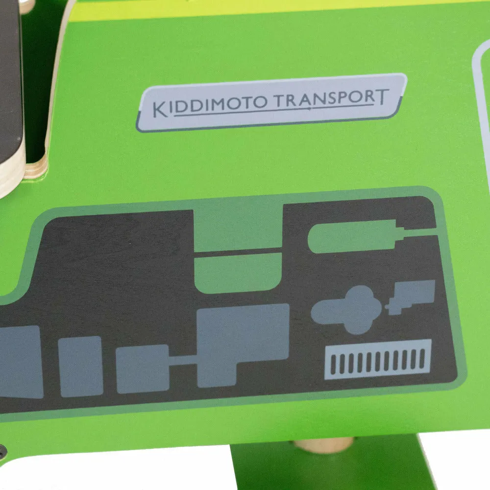Kiddimoto Wooden Ride on Tractor