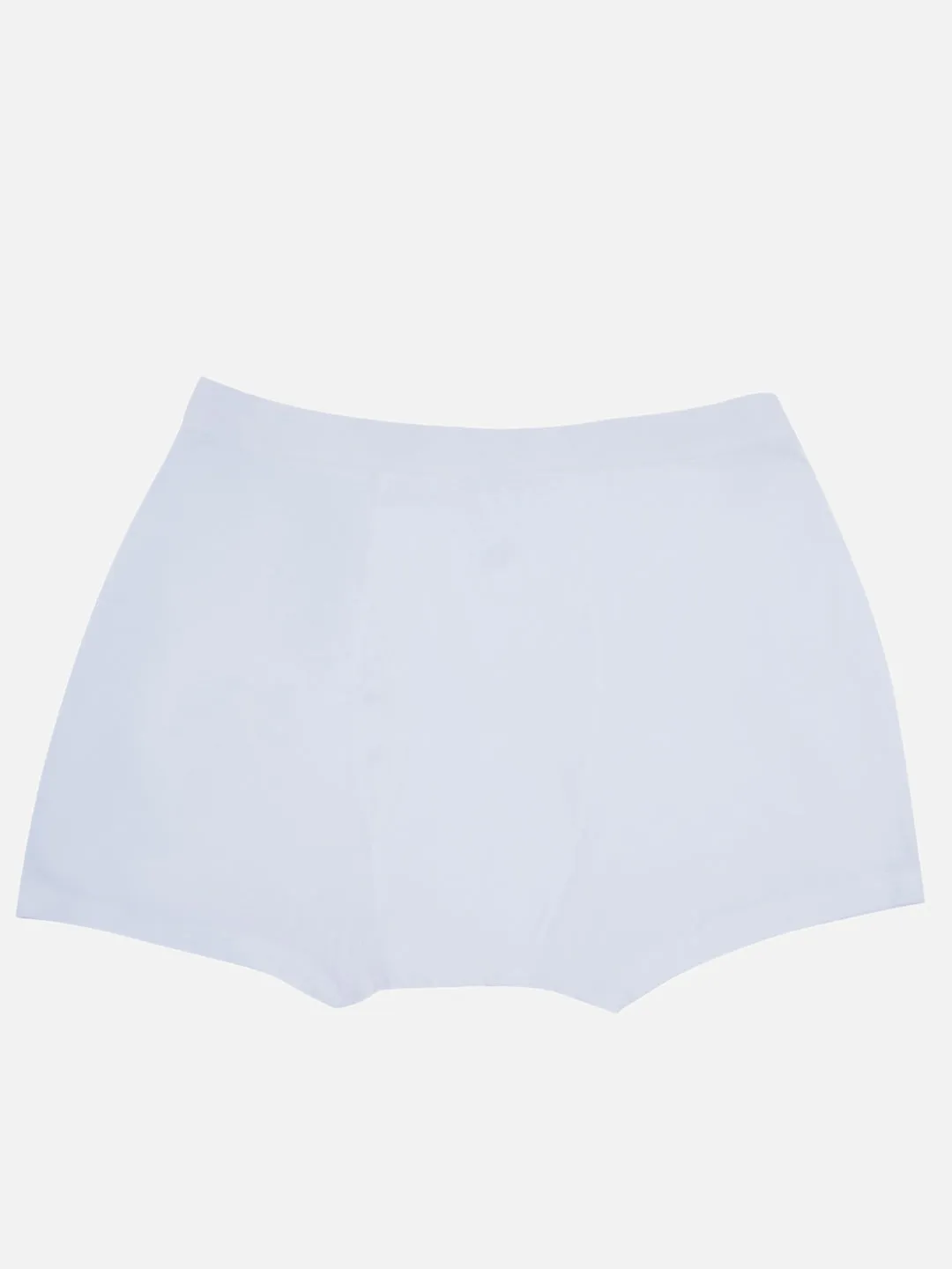King Size - The Big & Tall Men's Pure Cotton White Solid Trunk Innerwear