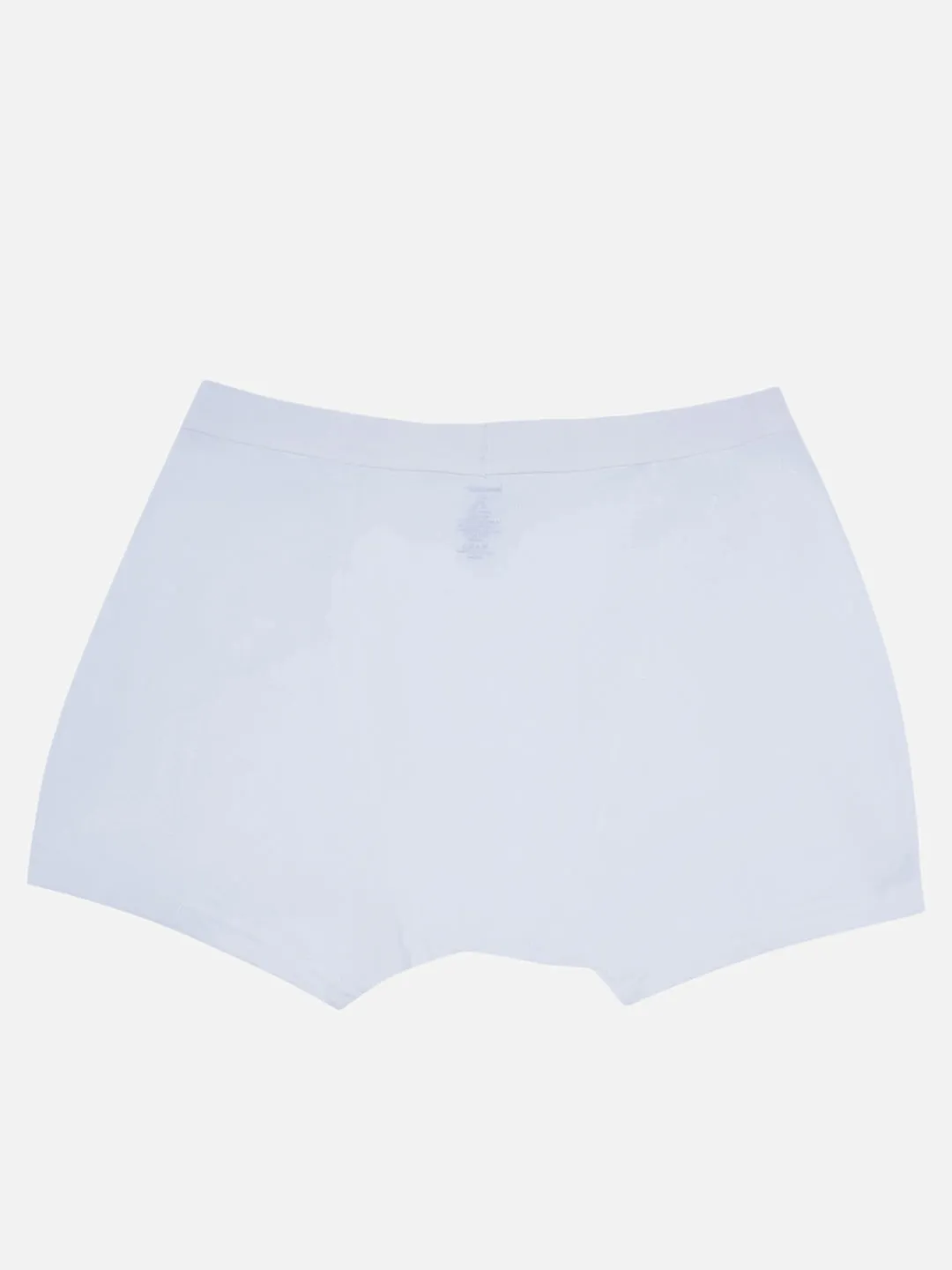 King Size - The Big & Tall Men's Pure Cotton White Solid Trunk Innerwear