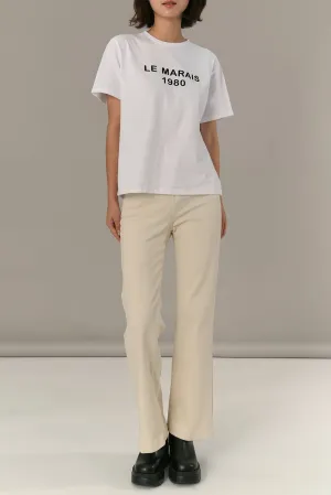 Le Marais T-shirt, Ivory