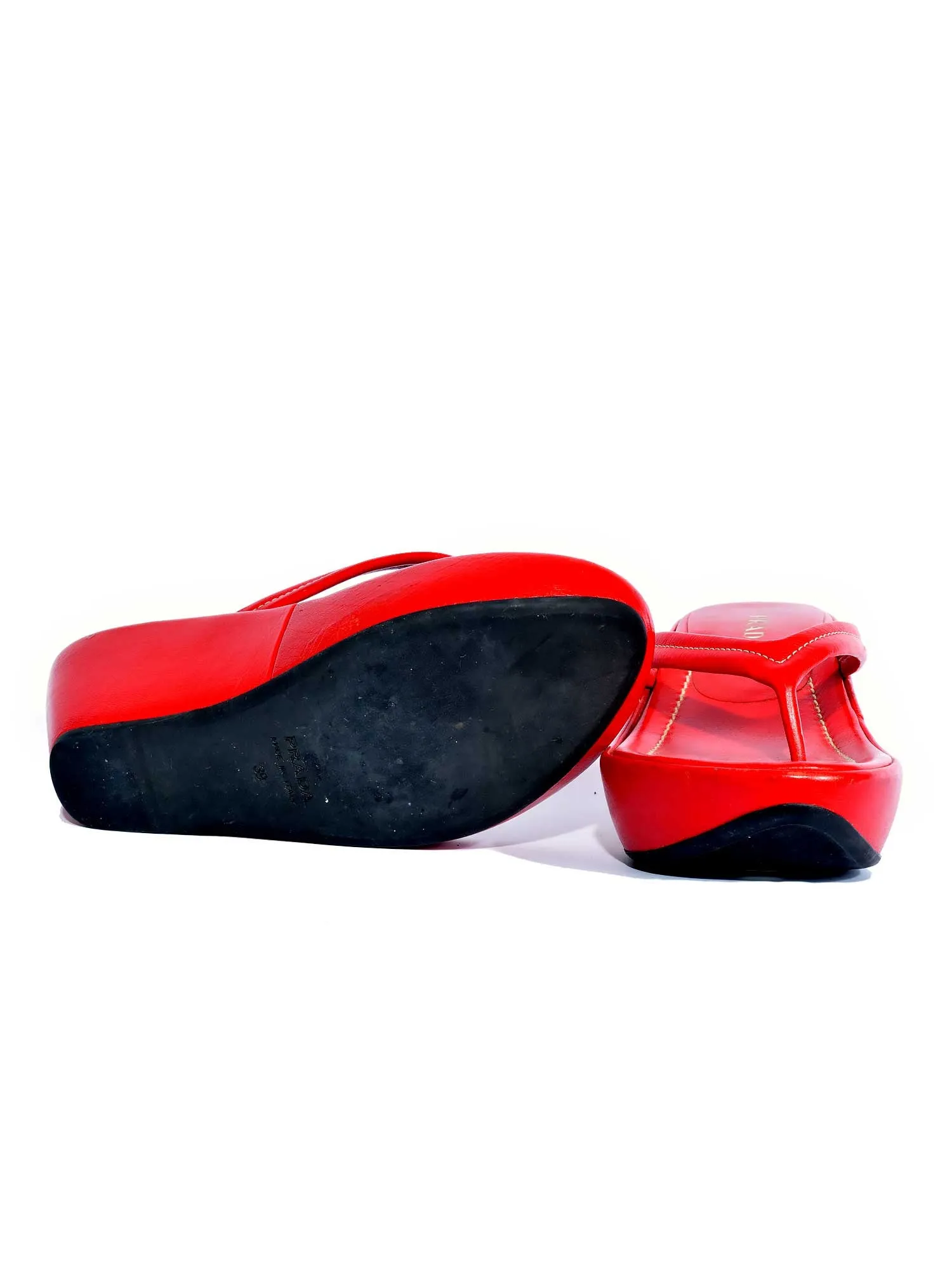 Leather Platform Sandals