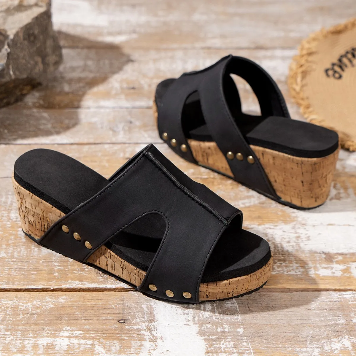 Light Sole Comfortable Wedge Sandals