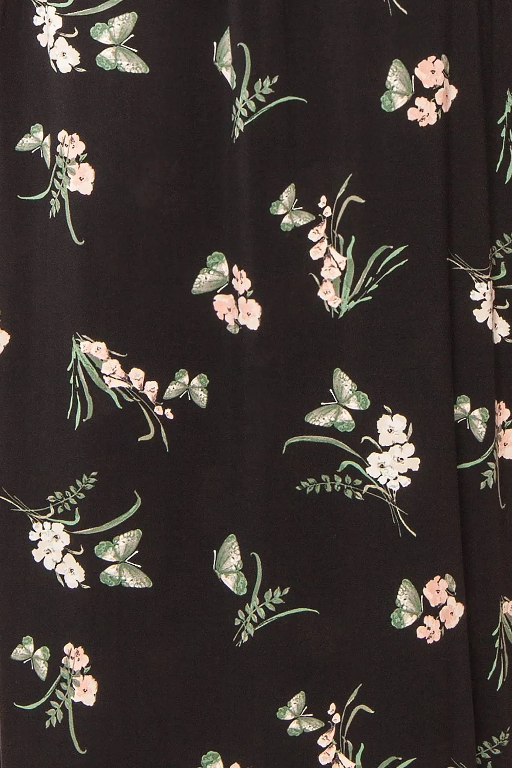 Loona | Floral Midi Shirt Dress