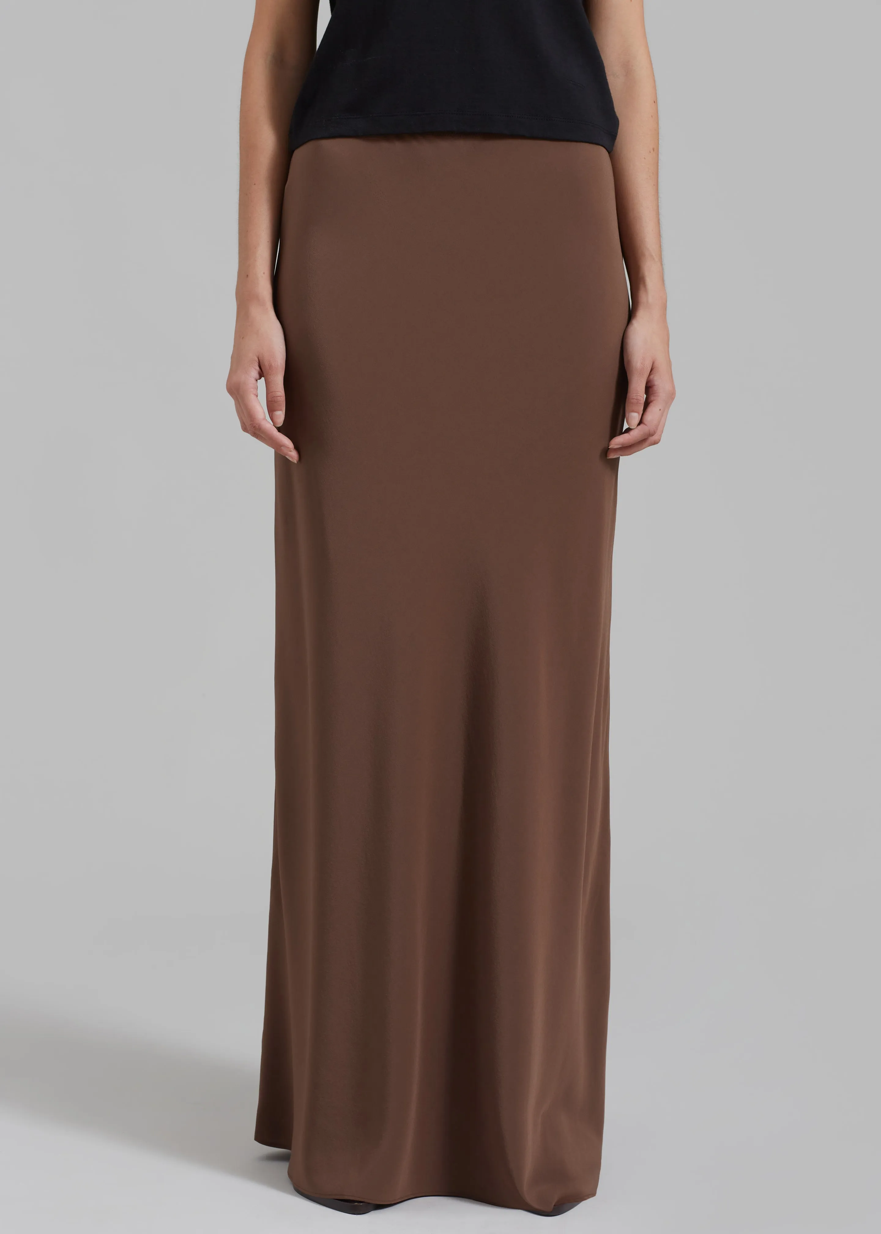 Matteau Bias Elastic Skirt - Sable