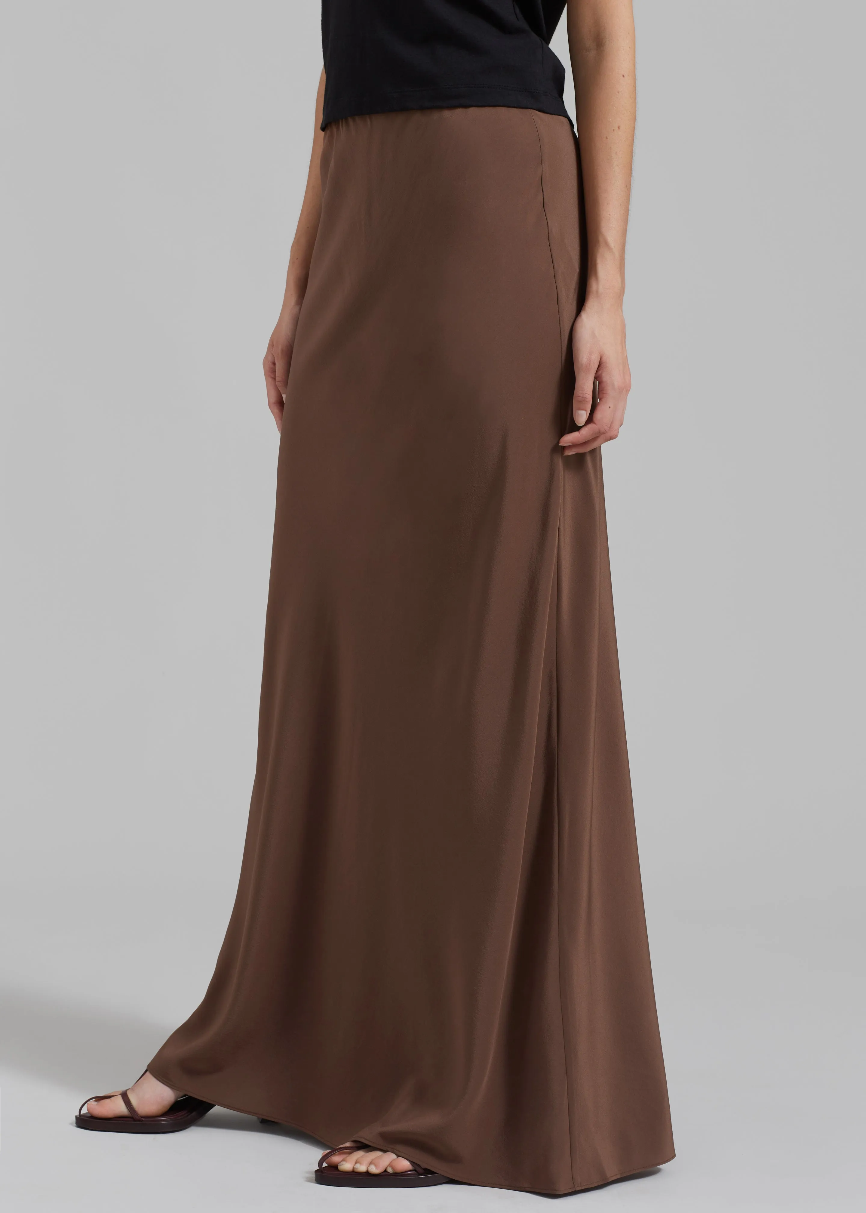 Matteau Bias Elastic Skirt - Sable