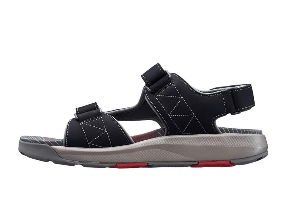 Mens Active Adjustable Alexander Dark Blue Sandals