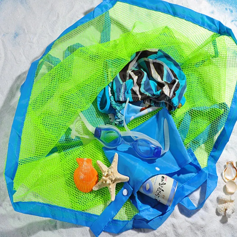 Mesh Hollowed Large Beach Tote