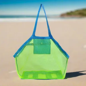 Mesh Hollowed Large Beach Tote