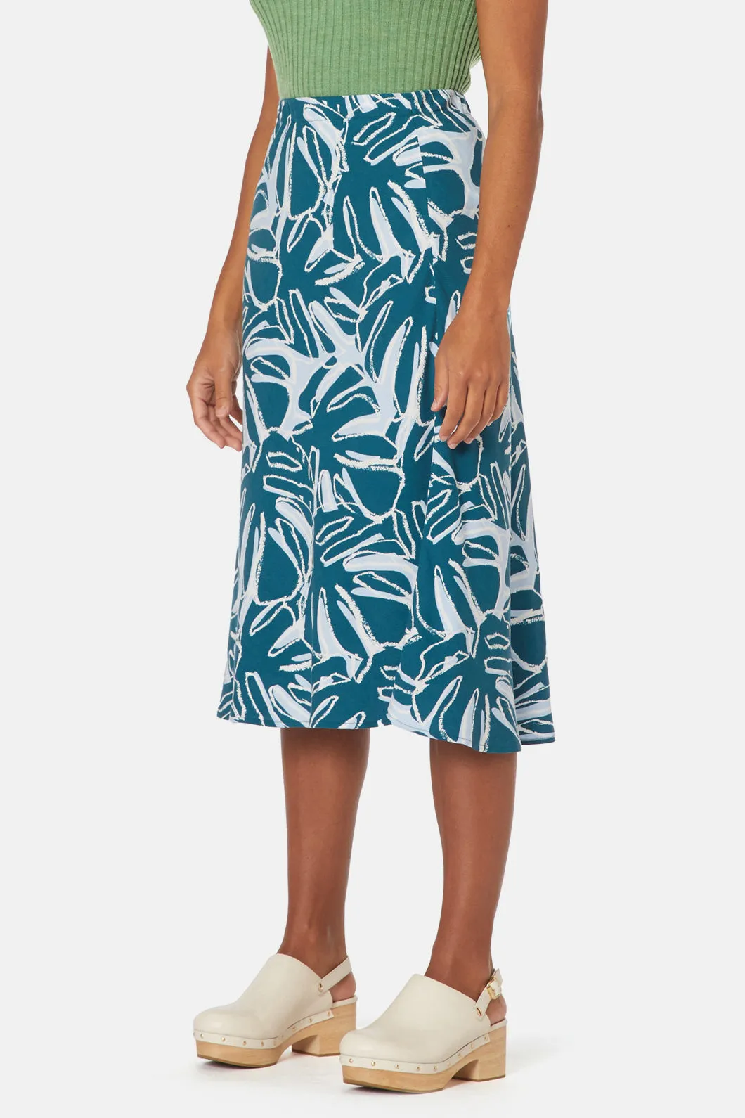 New Leaf Slip Skirt