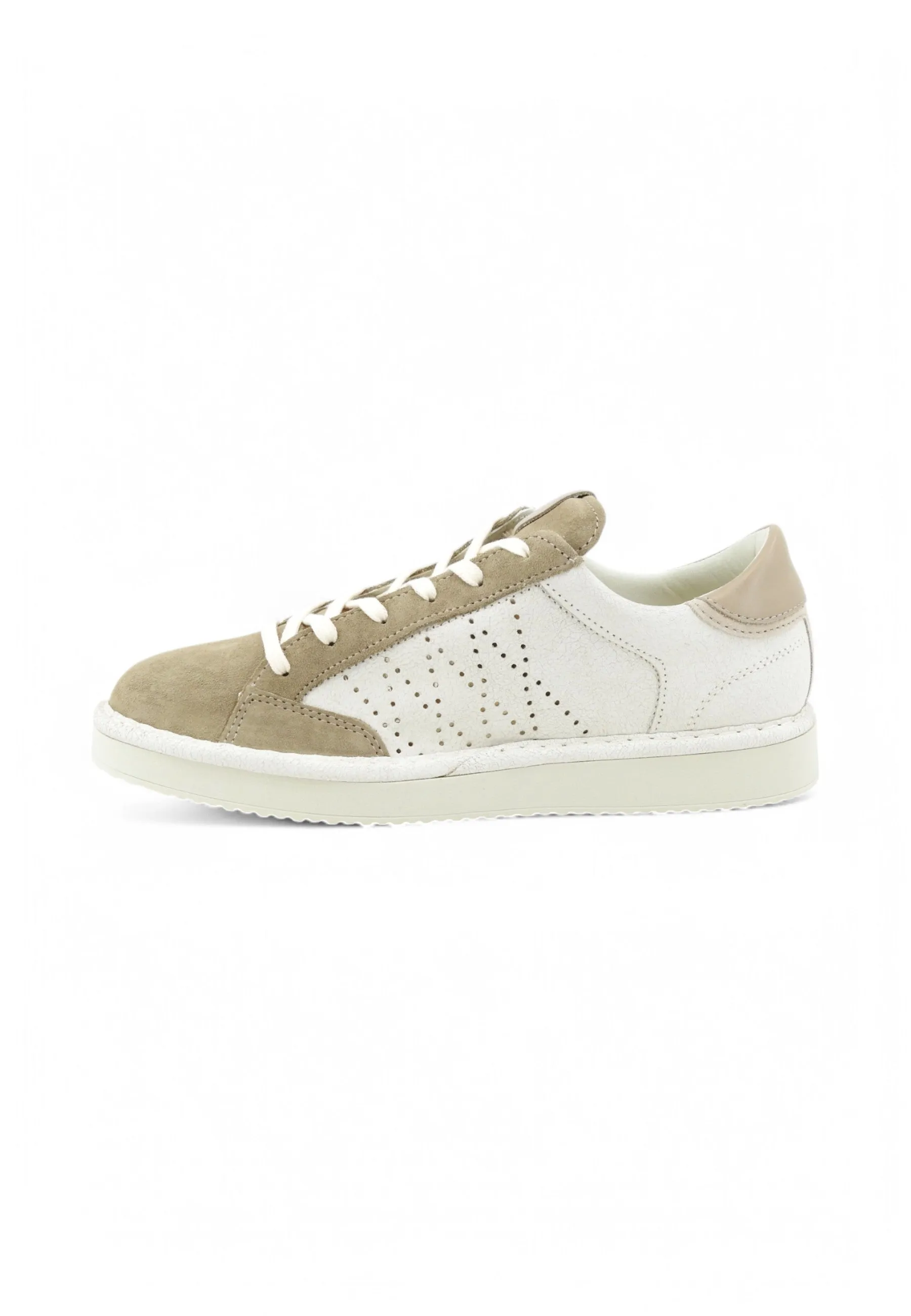 PAN CHIC Sneakers Uomo Bianco Beige P01M022-01342217-PE25
