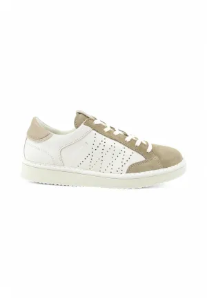 PAN CHIC Sneakers Uomo Bianco Beige P01M022-01342217-PE25
