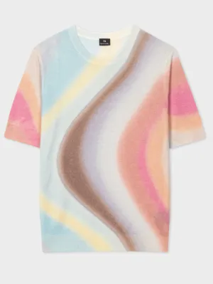 Paul Smith Pastel Swirl Knitted Top W2R-294N-K31041 90