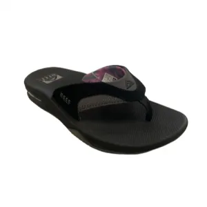 Reef Women's Fanning Sandal - Black/Grey - 40% OFF