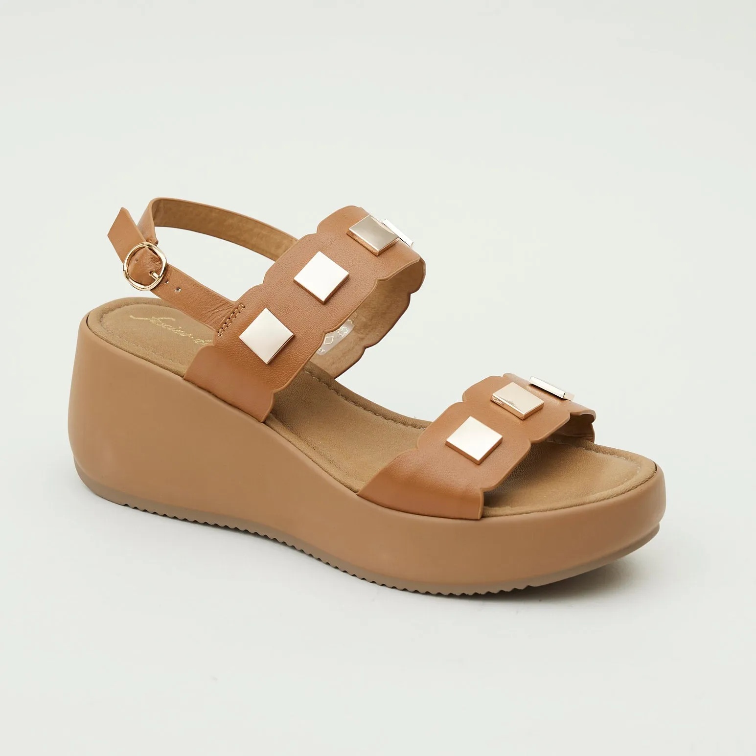 Repo Tan Leather Sandals