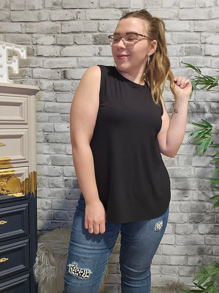 Rounded Neck Wide Tank