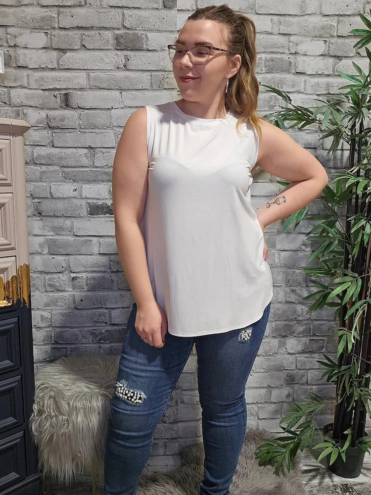 Rounded Neck Wide Tank