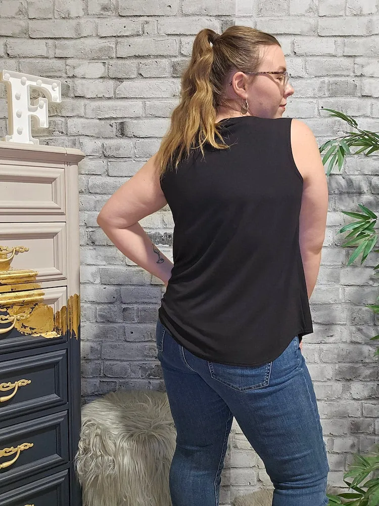Rounded Neck Wide Tank